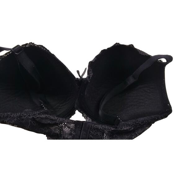 Dream angels 34DDD black sexy flirty exotic full coverage Victoria's Secret bra - Picture 3 of 6